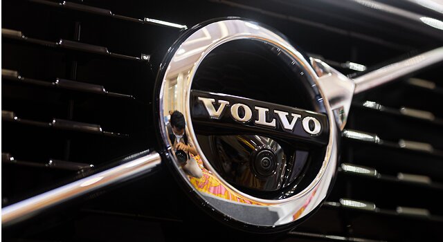 Volvo logo voorkant