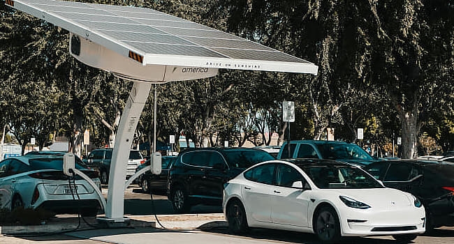 elektrische auto met financial lease